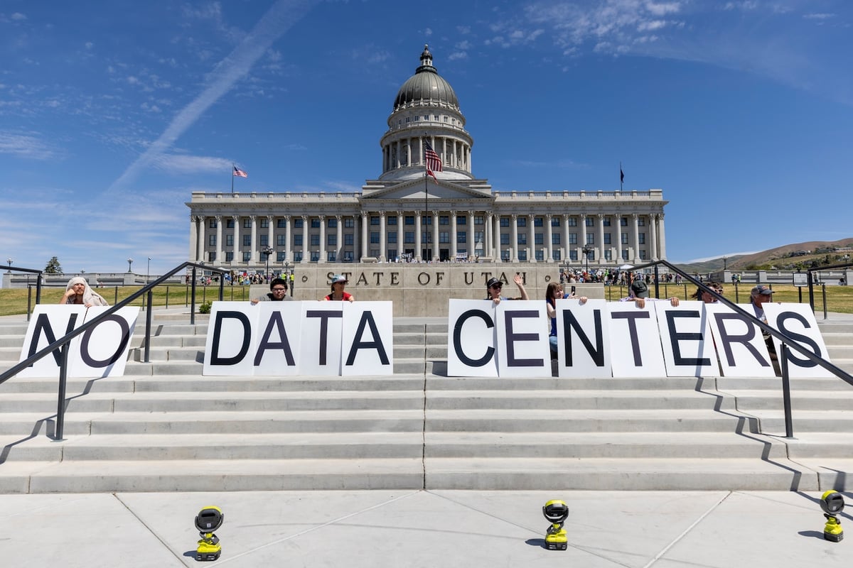 Data Center Protests Spark Claims Of Foreign Meddling