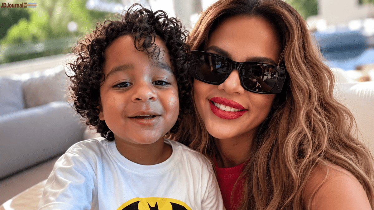 Khloé Kardashian's Son Tatum Goes Viral With Sweet Moment