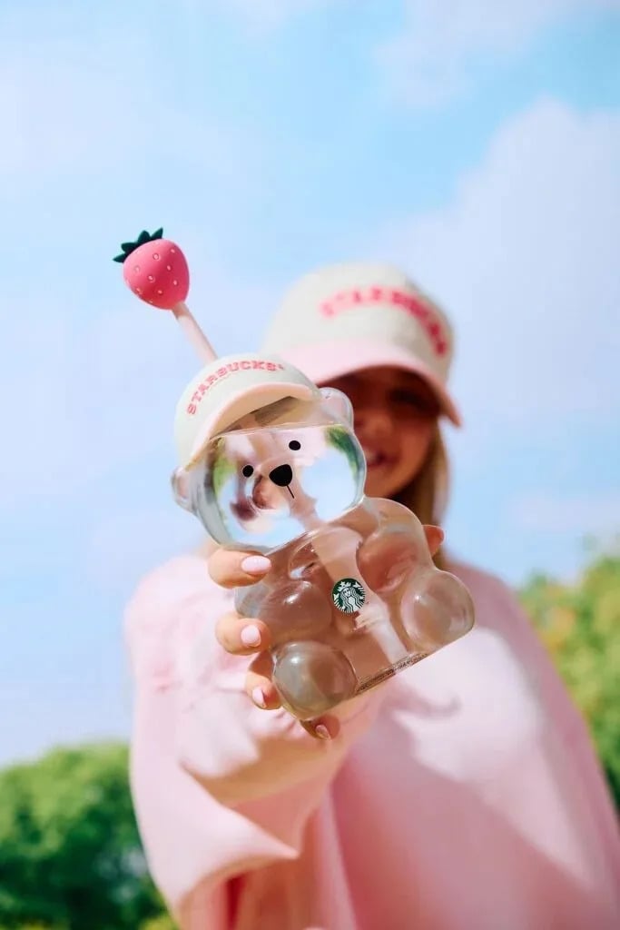 Starbucks Pink Bearista Glass Cups Drop Soon - Here's How to Snag One