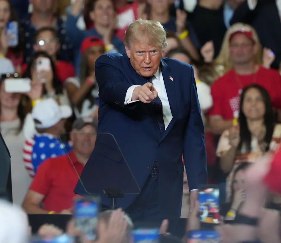 President Trump's Approval Rating Hits Second-Term Low in NBC Poll
