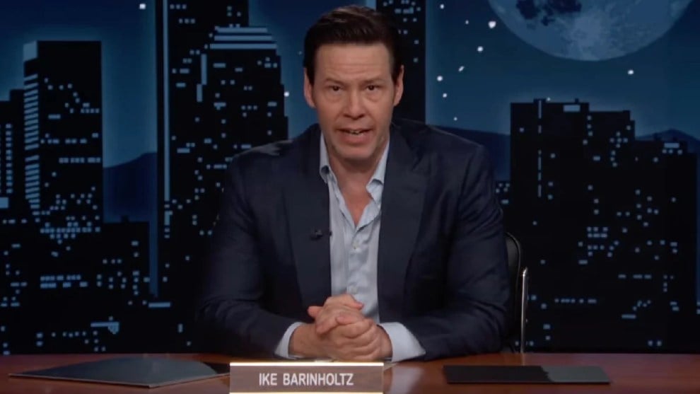 Ike Barinholtz Warns Kimmel Audience: Mind Your Manners for My Boss