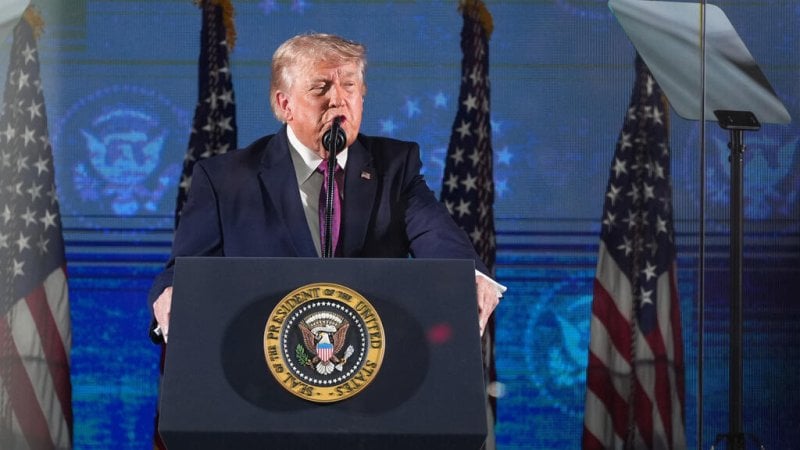 Trump Warns Democrats Are 'Red Menace' Ahead of Midterms