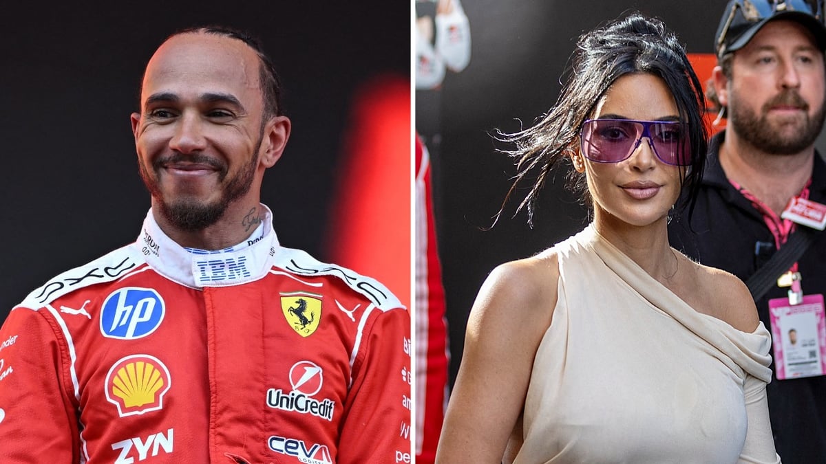 Lewis Hamilton Says Kim Kardashian Supports Him Every Day