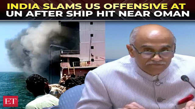 India Lodges UN Protest After Ship Hit Near Oman