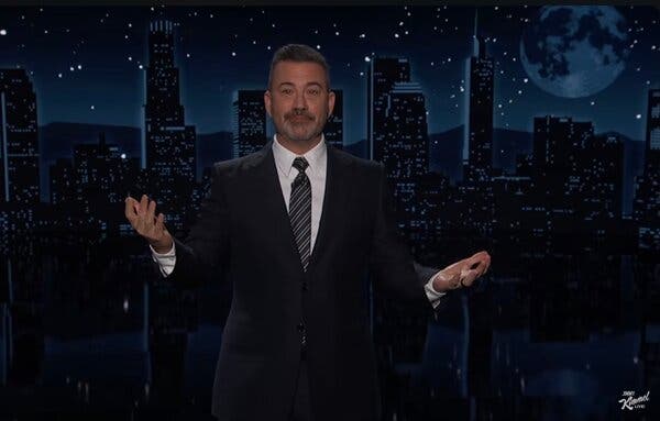 Kimmel Praises Melania's White House Surprise