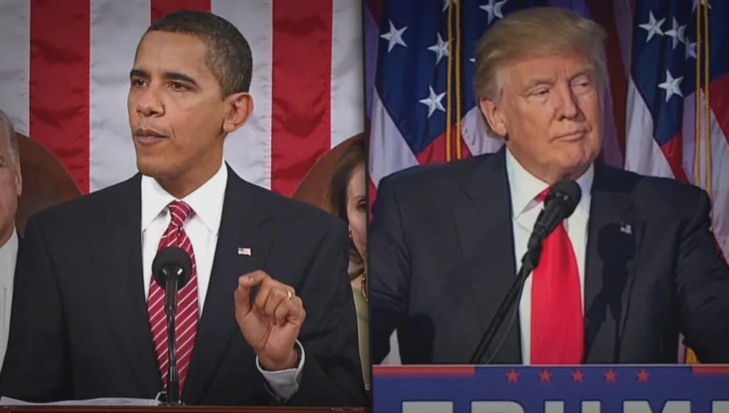 Flashback Traces Obama-To-Trump Divide In America