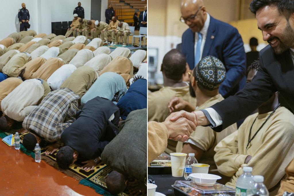 Mamdani Breaks Ramadan Fast with Rikers Inmates, Ignores Injured Cops