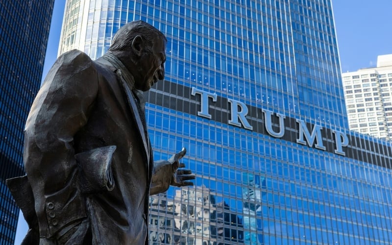 D.C. Landmarks And Federal Buildings Show More Trump Loyalty
