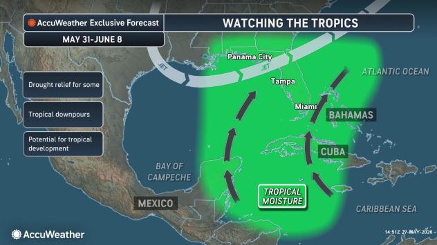 Tropical Threat Builds in Gulf, Targets Florida Waters