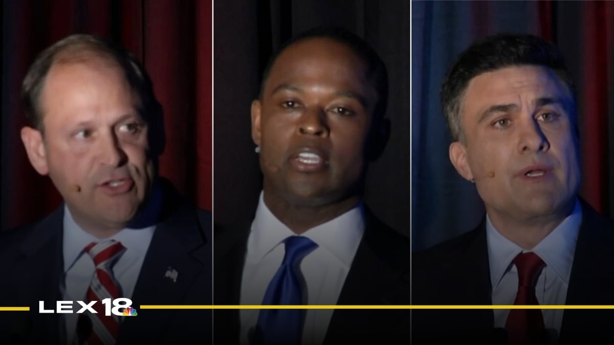 KY GOP Senate Hopefuls Clash, Wave Trump Endorsements