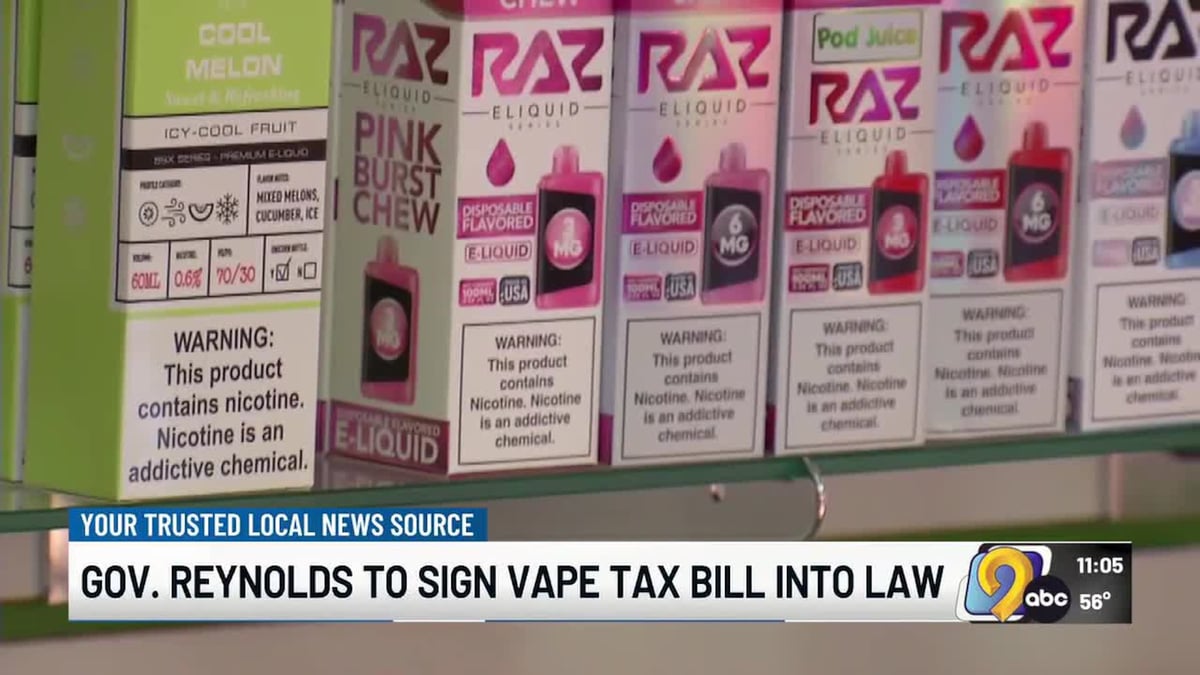 Reynolds To Sign Iowa Vape Tax Bill In Iowa City