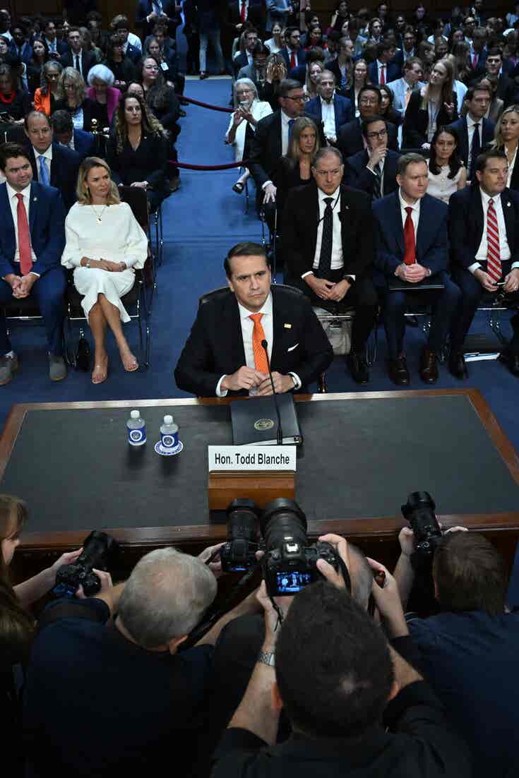 Trump's AG Pick Blanche Stumbles in Senate Hearing