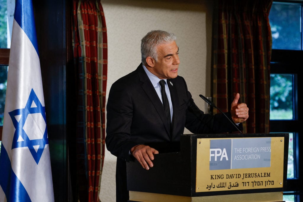 Lapid Says Trump’s Iran Deal Is Bad For The Region