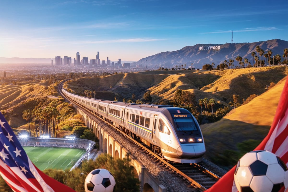 20% Off Train Trips to LA Soccer Matches