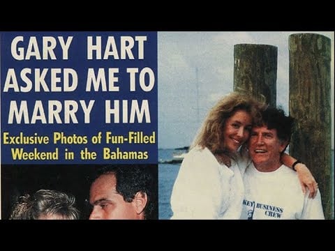 Gary Hart Suspends Presidential Campaign Over Affair Scandal