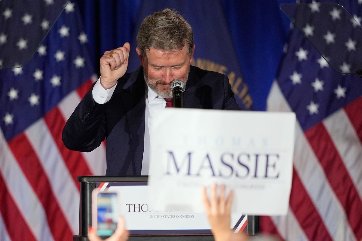 Massie Stood Alone Until Trump Finally Knocked Him Down