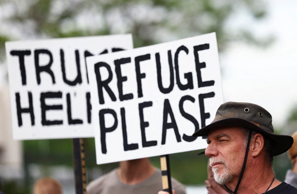 Trump Raises Refugee Cap For White South Africans Only