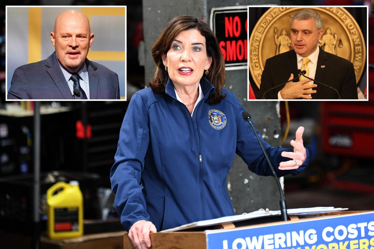 Hochul, Dems Face Heat Over $557M Pension Pork After Union Cash