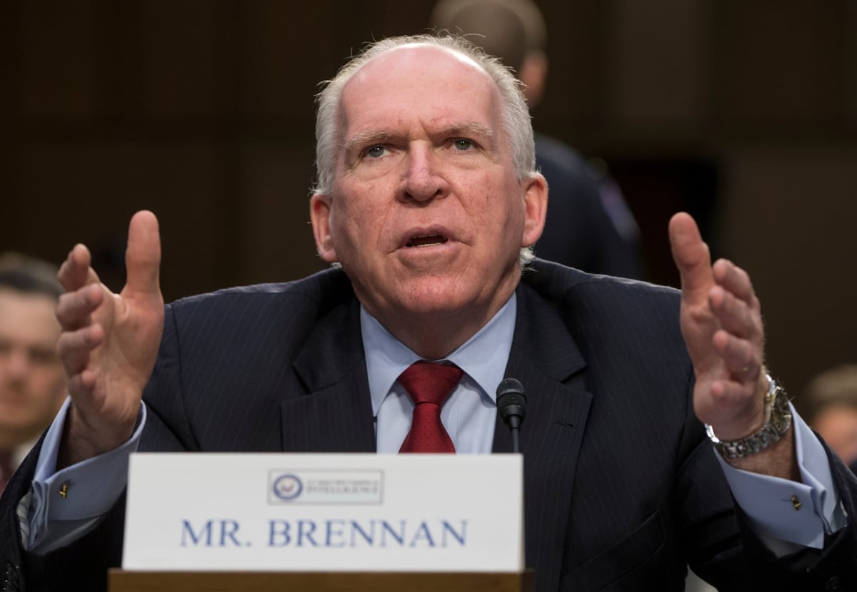 Brennan Sues Justice Dept. Over Investigation
