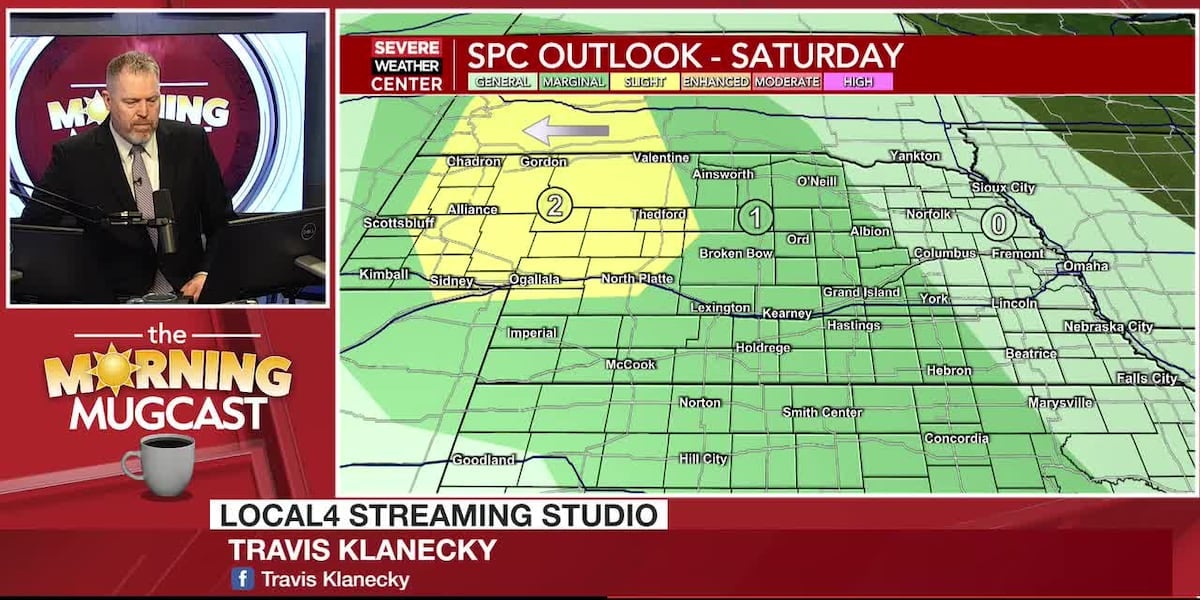 Rain Chances Return Today As Severe Weather Threat Builds