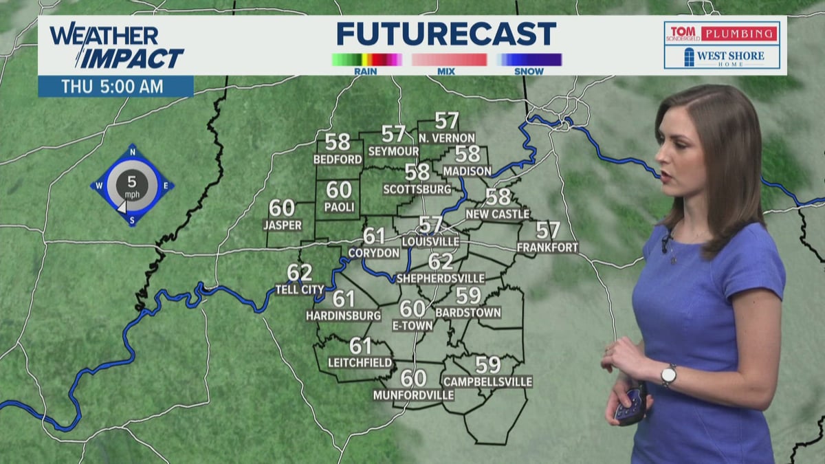 Warming Trend Returns to Region