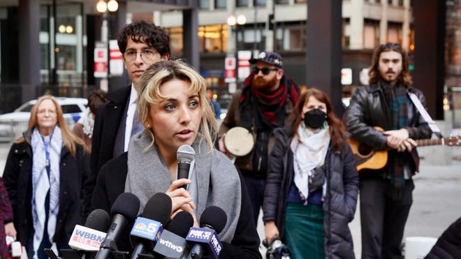 Kat Abughazaleh Courts Gen Z for Democrats