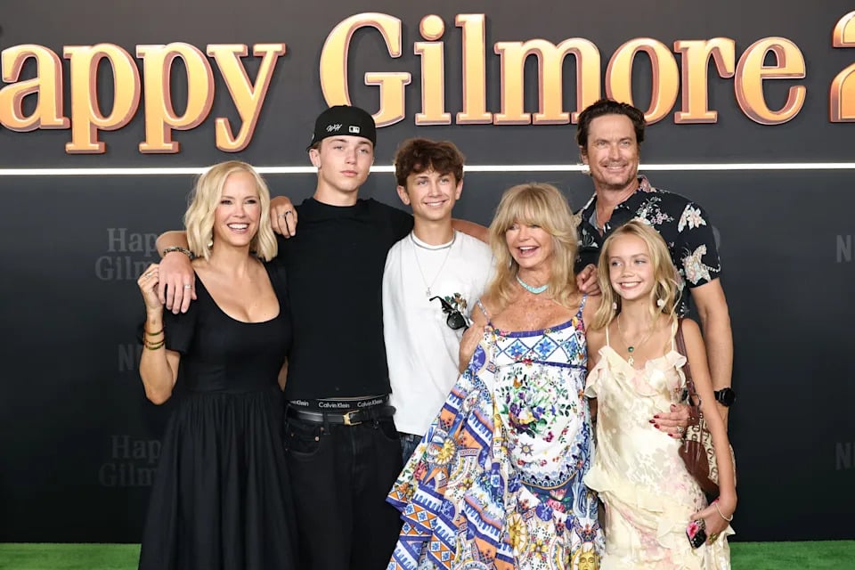 Goldie Hawn Opens Up About Watching Her Kids Become Parents