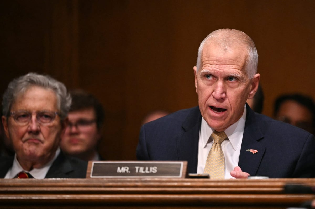 Thom Tillis Draws GOP Fire In Trump Split