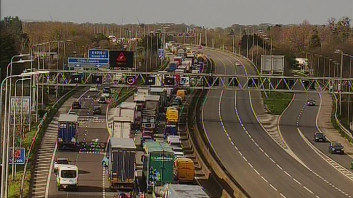 M5 Traffic Jams Near Bristol After Police Incident