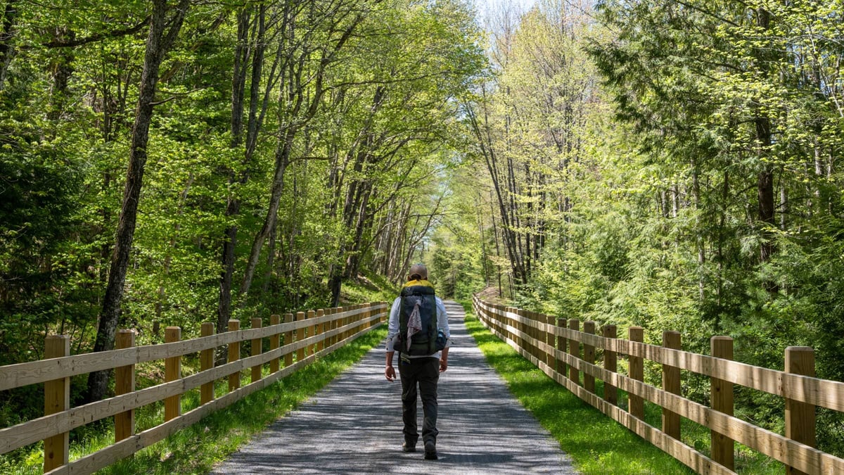 New Rail Trail Links 3 Adirondacks Mountain Towns