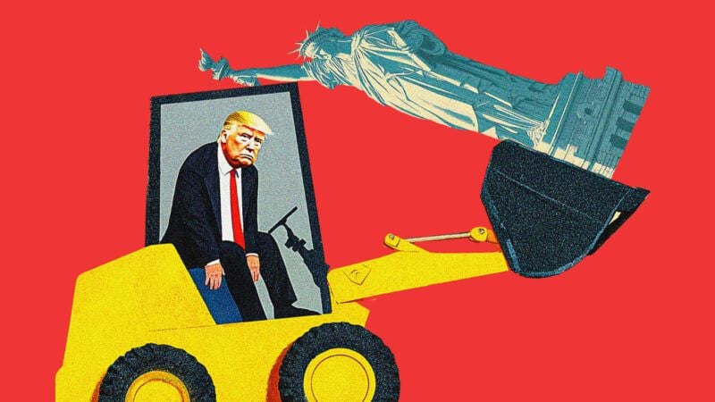DOJ Trump Statue Of Liberty Claim Highlights A Pattern