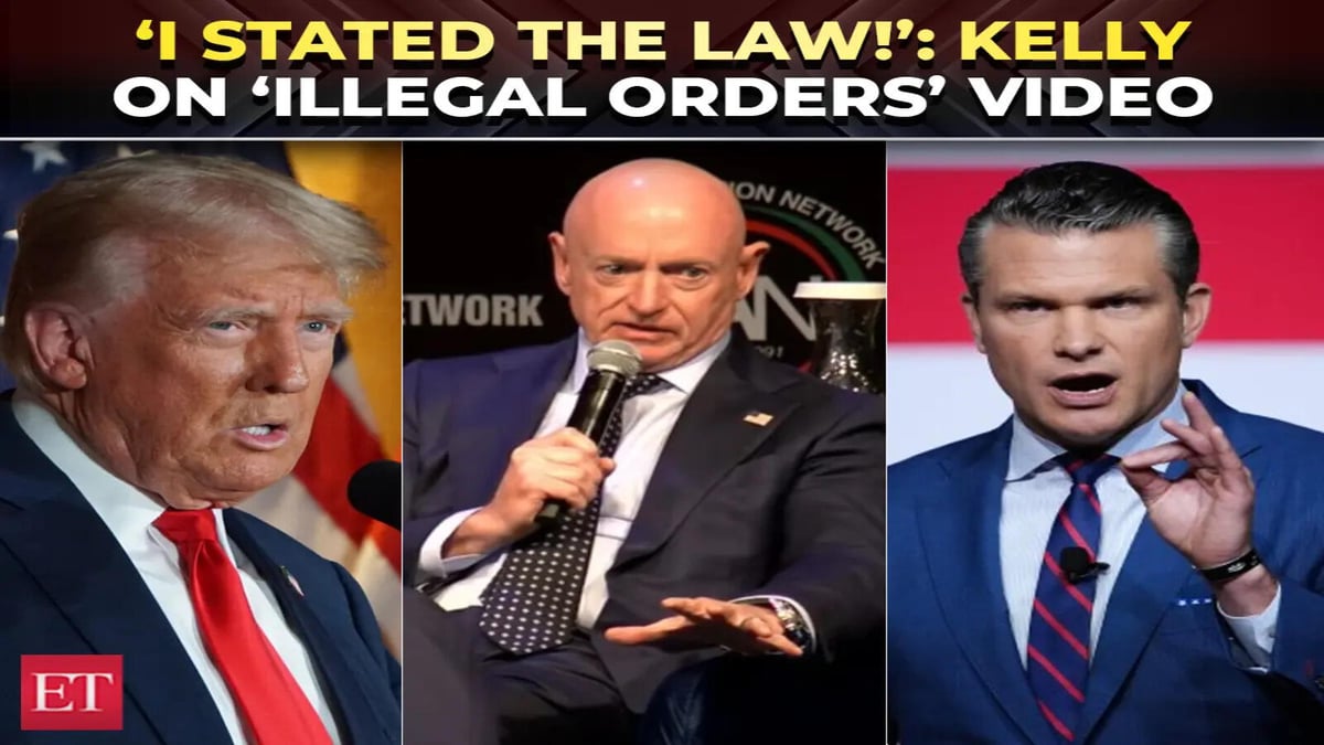 Kelly Blasts Trump, Hegseth on Illegal Orders Video