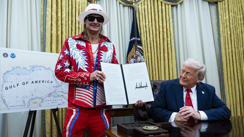 Kid Rock Celebrates Friendship With President Trump
