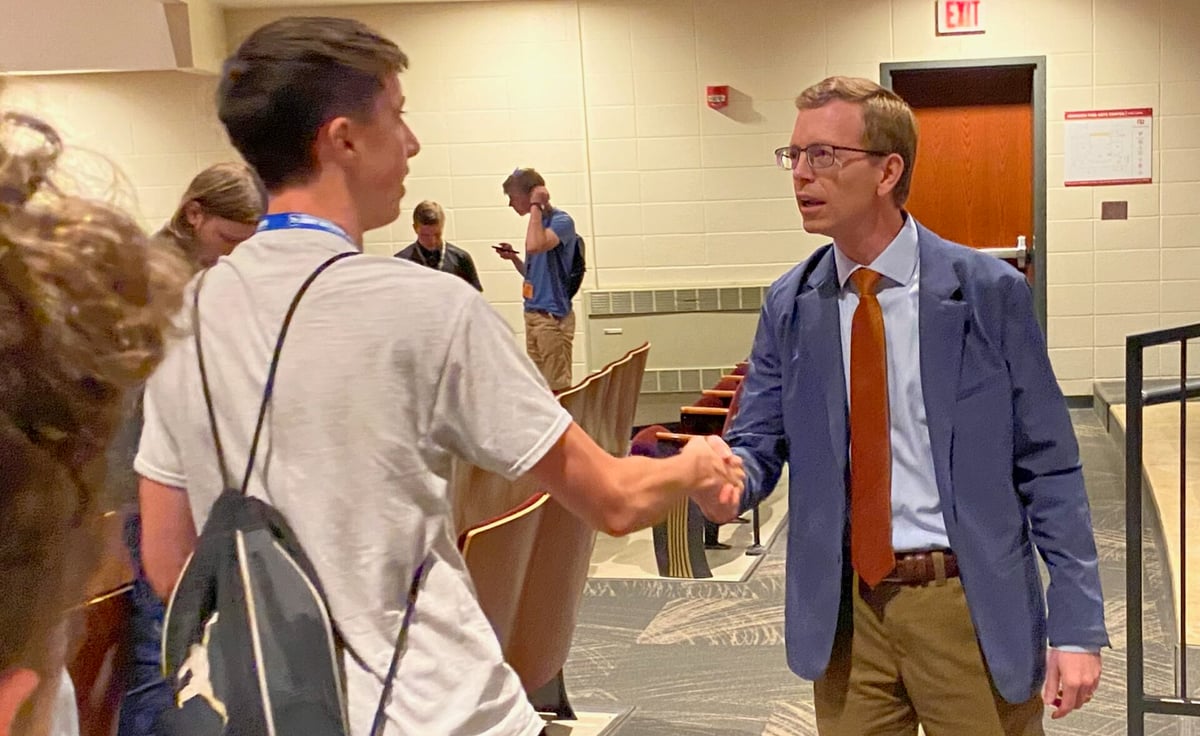 Dusty Johnson Lays Out Governor Pitch To South Dakota Boys Attendees