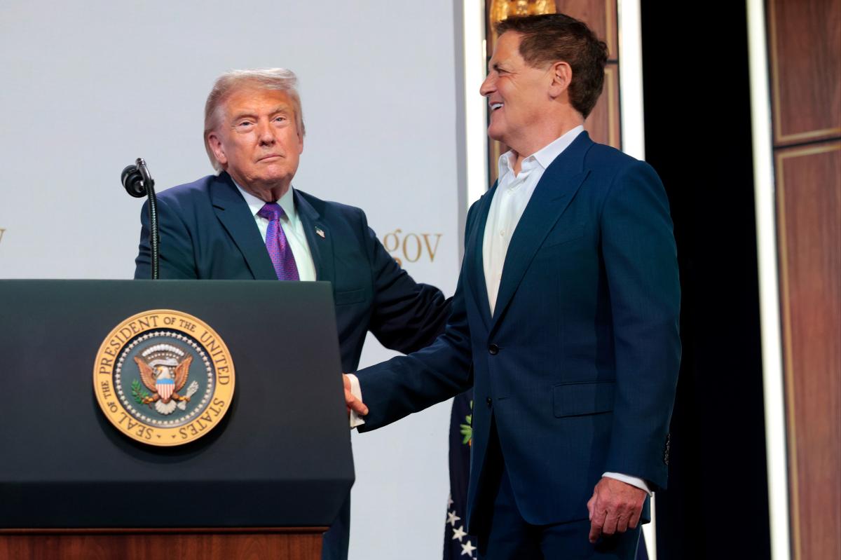 Trump Says He and Mark Cuban Share One Thing at TrumpRx Event