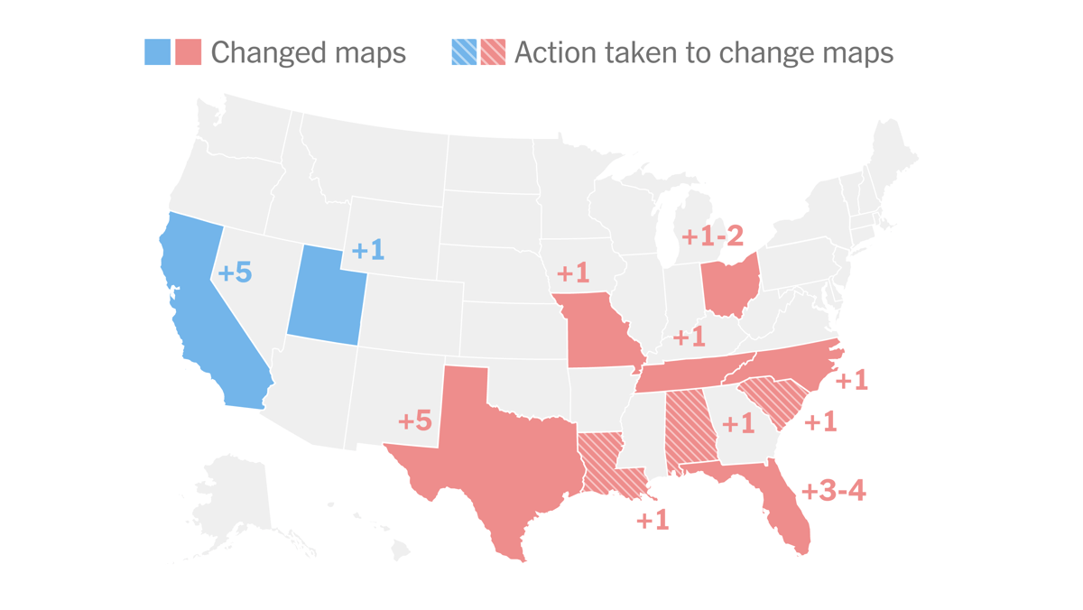 New York Times Tracks The Battle To Reshape Congress