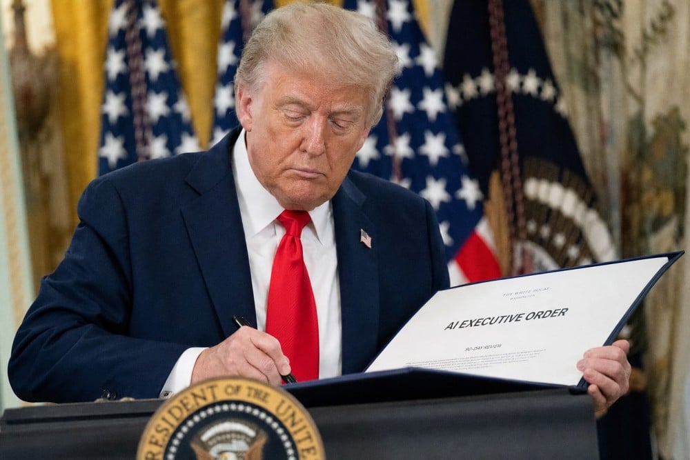 Trump AI Order Boosts GOP And Hits Tech Stocks