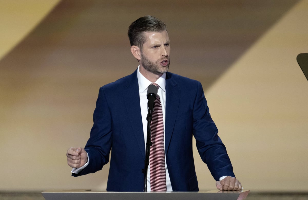 Eric Trump Teases Record-Breaking Presidential Library
