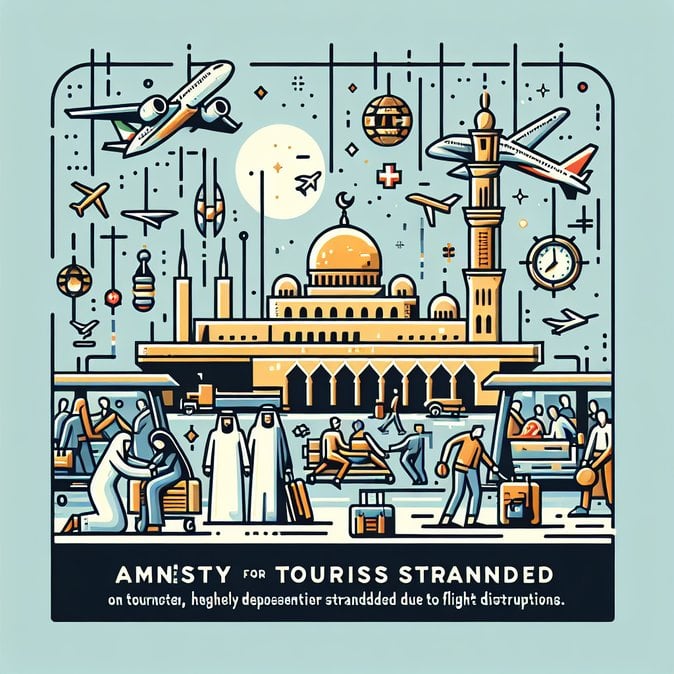 ICP Waives Overstay Fines Amid Airspace Chaos