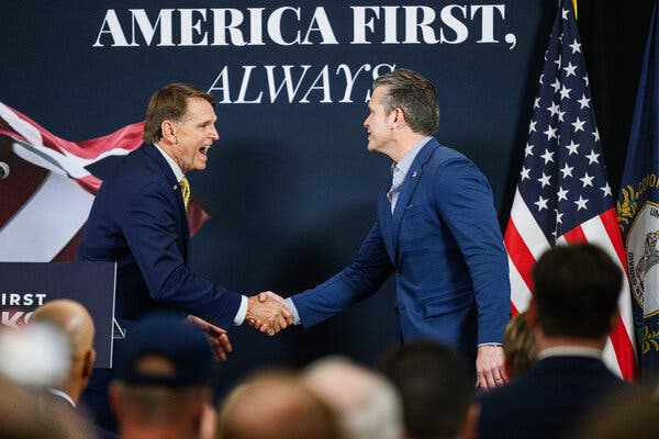Hegseth Campaigns For Trump Loyalist In House Race