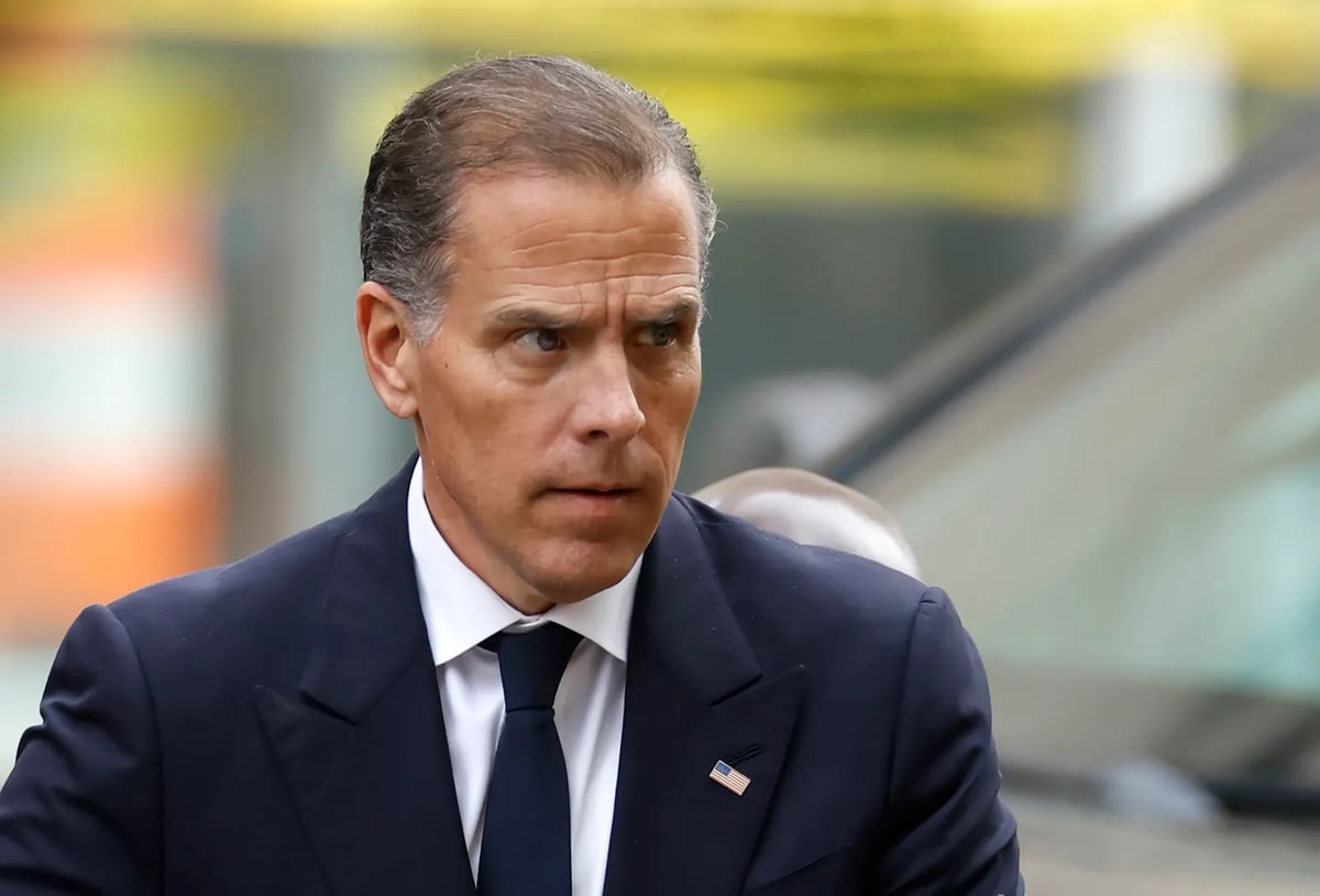 Hunter Biden Jokes About Joining Gavin Newsom's 2028 Ticket