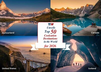 TTW Reveals Top 50 Coolcation Spots for 2026
