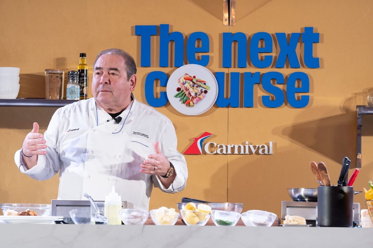 Emeril Lagasse Brings New Dining to Carnival Cruise Ships
