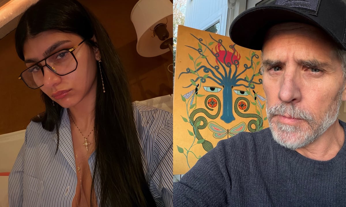Mia Khalifa Crowns Herself First Lady, Taps Hunter Biden for 2044
