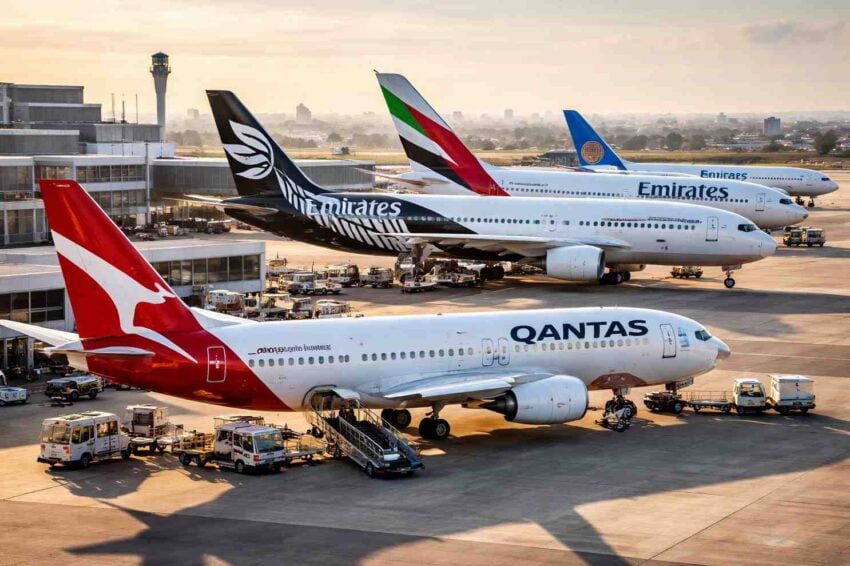 Jet Fuel Surge Reshapes Qantas, Emirates Flight Plans