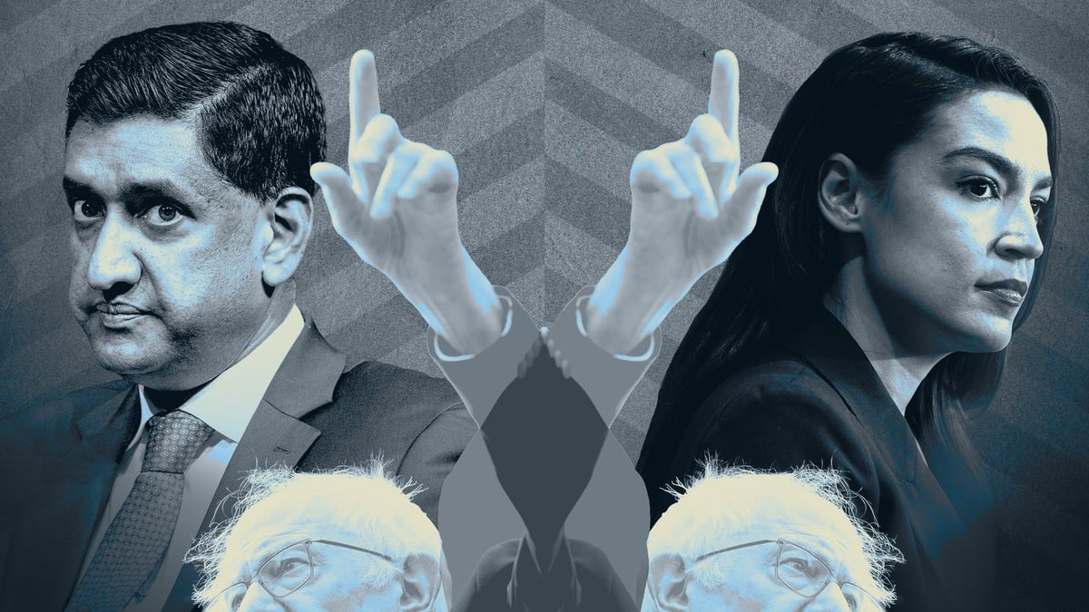 Khanna-AOC Fight Highlights Old Bernie Vs. New Bernie