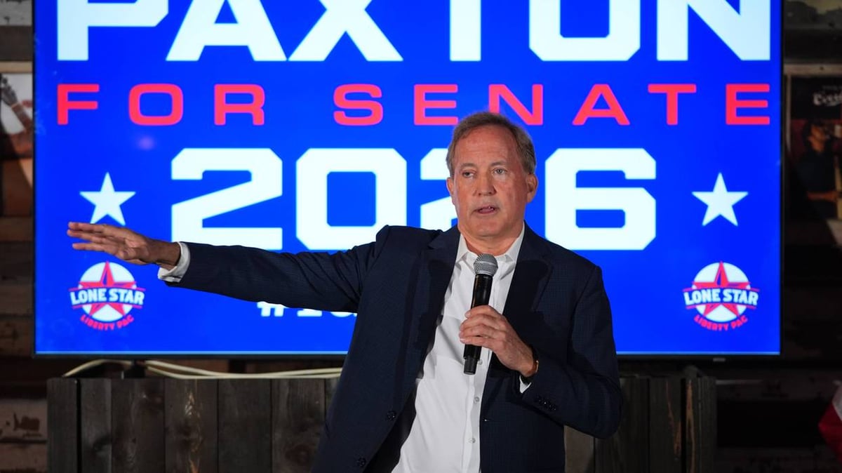 Paxton Makes Final Push In Texas Senate Race With Trump Backing