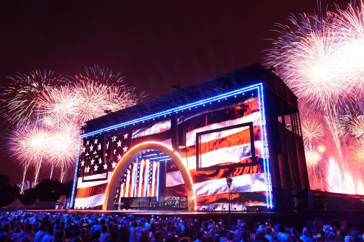 Trump Blends Patriotism and Politics at America's 250th Birthday