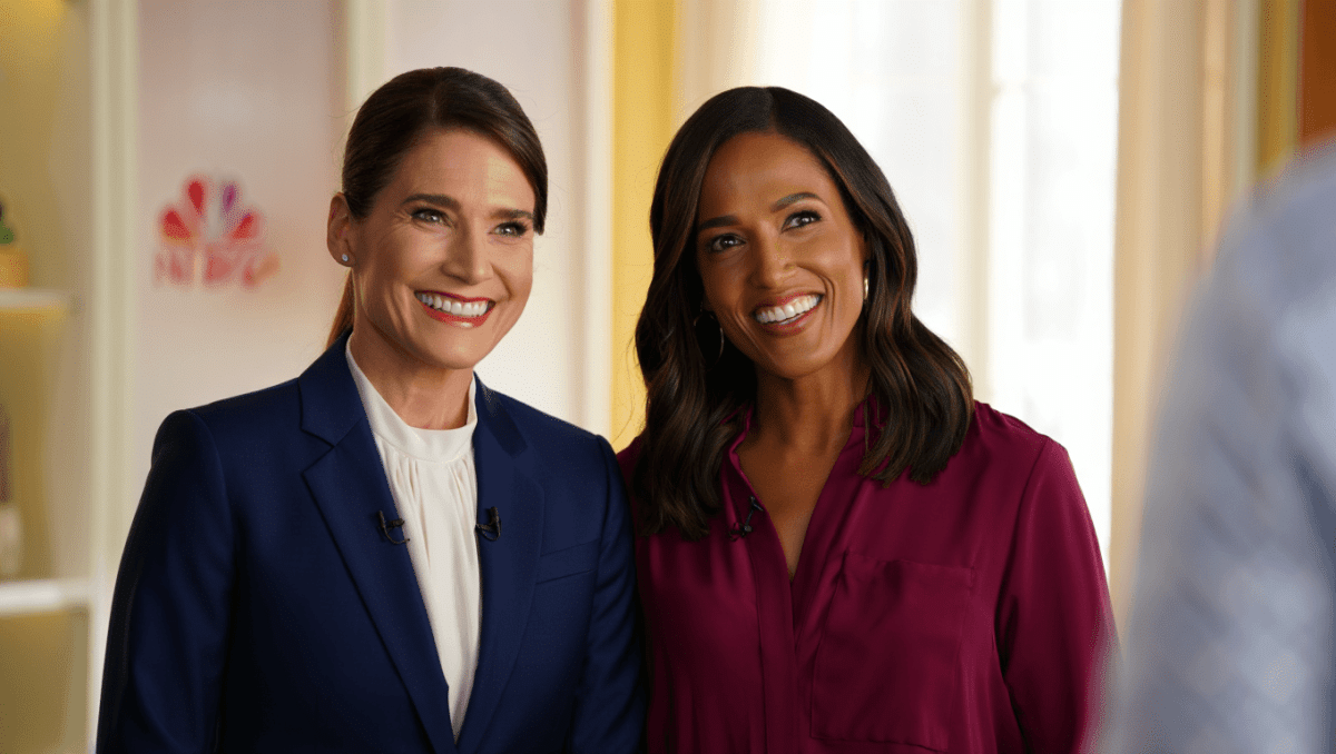 Jenna Bush Hager, Sheinelle Jones Host Today Show