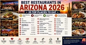 35 Must-Try Arizona Restaurants Across Four Cities
